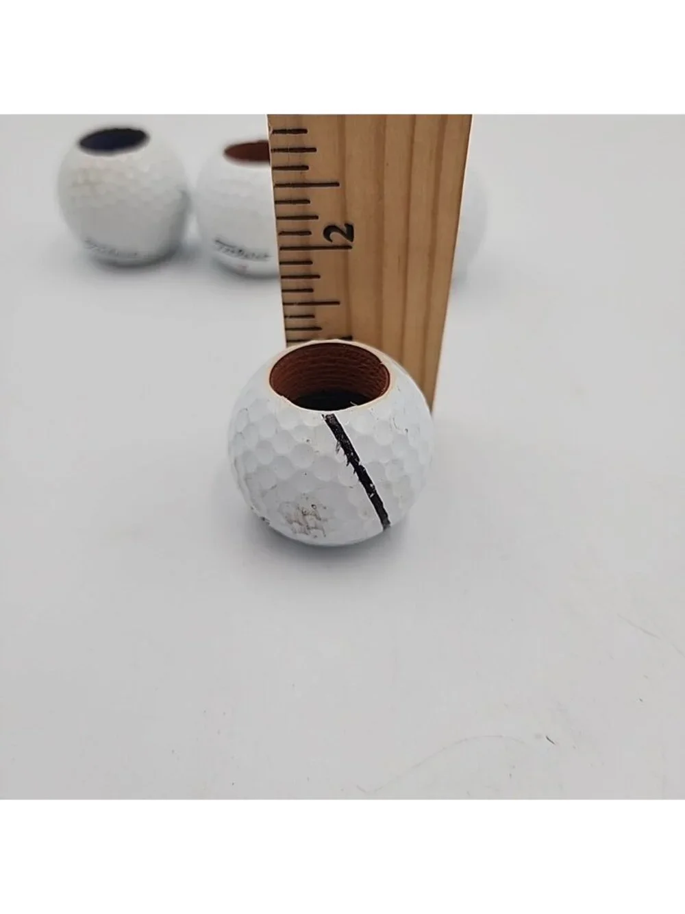 Handmade Titleist Golf Ball Napkin Ring Holders Set Of 4